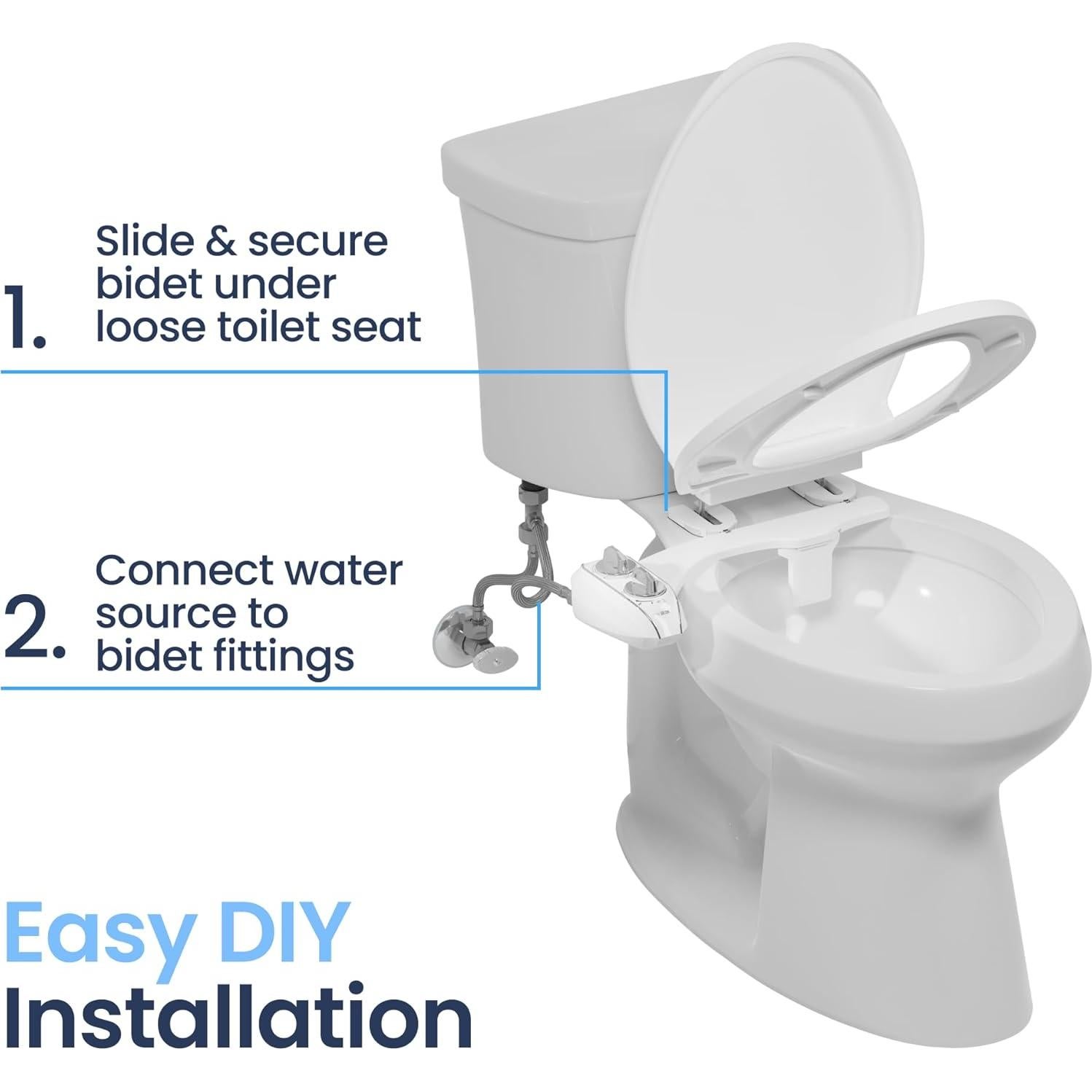 Bidet LUXE NEO 120 Plus Blanco - Autolimpieza 360°