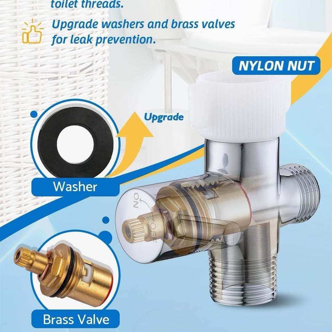 Rociador de Bidet de Mano JNGOODS, Acero Inoxidable, Ajustable