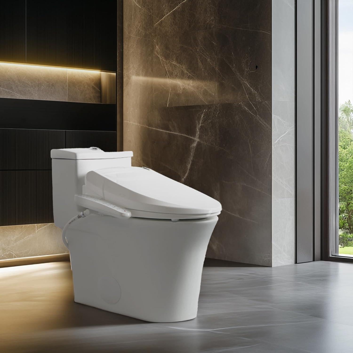 Asiento de Inodoro Inteligente SmartBidet SB-2000 Alargado