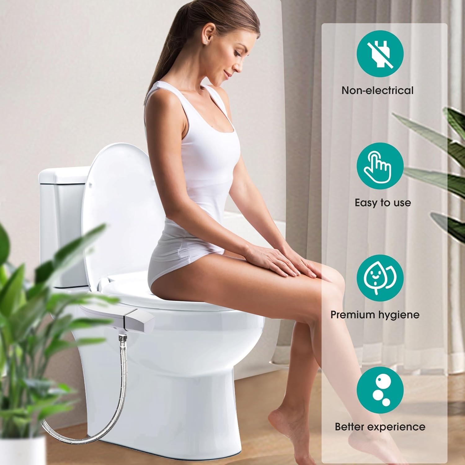 Accesorio de Bidet Cendron BD09S1 Ultra Delgado Blanco