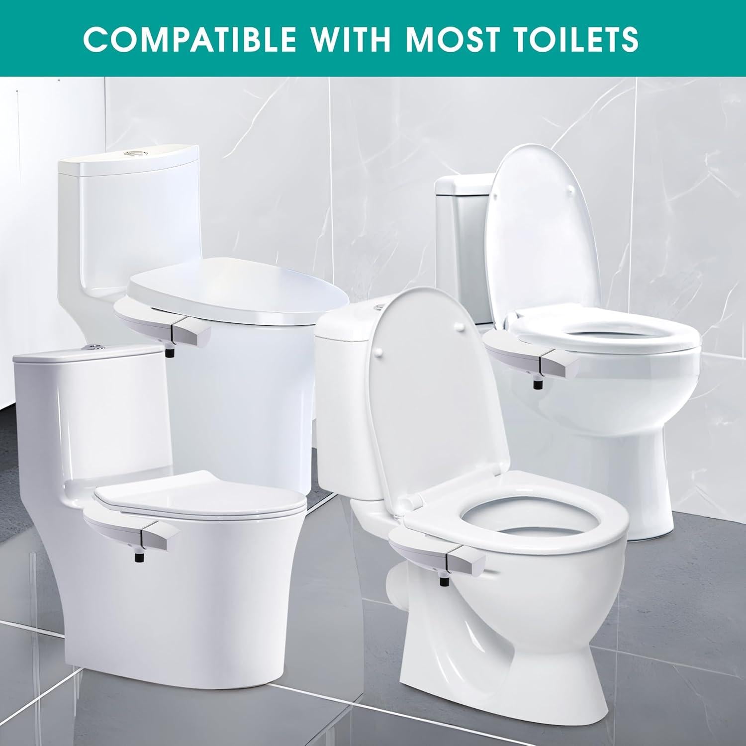 Accesorio de Bidet Cendron BD09S1 Ultra Delgado Blanco