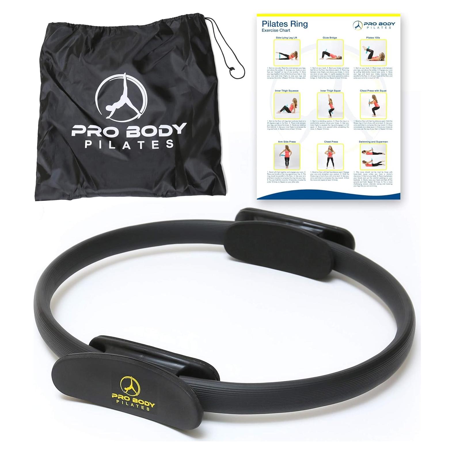 Anillo de Pilates ProBody 35 cm - Tonifica Muslos y Brazos