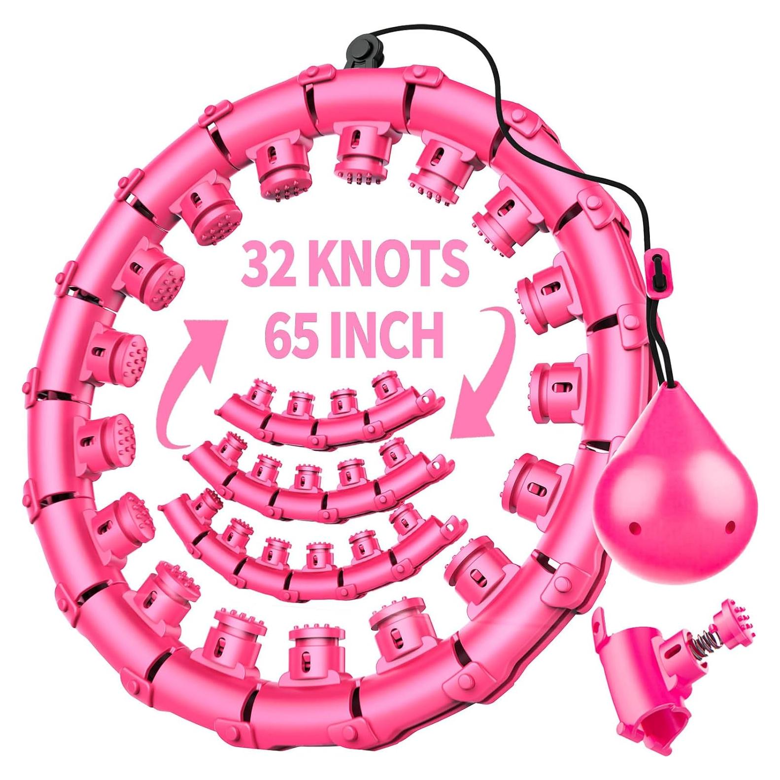 Aro de Ejercicio con Peso SHANGUANG Infinity 157 cm Rosa