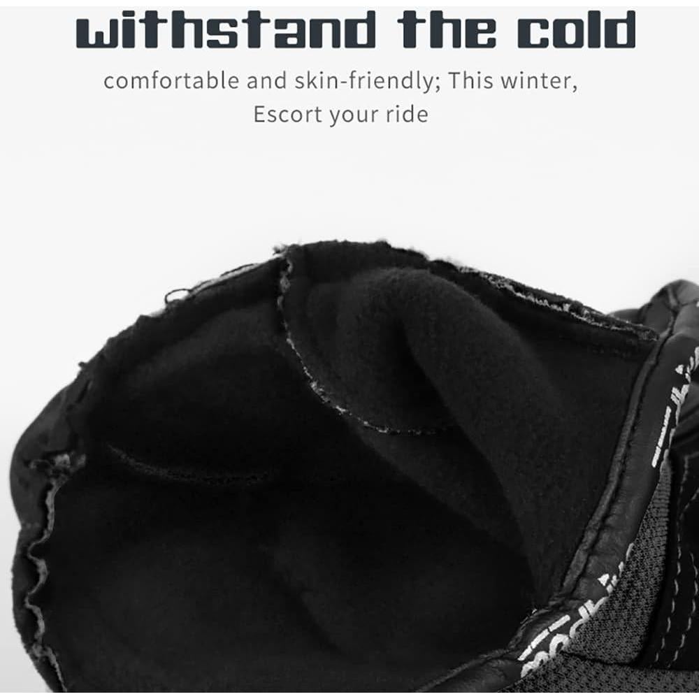 Guantes de Motocicleta Deflife Mac10C Tácticos Negro Mediano