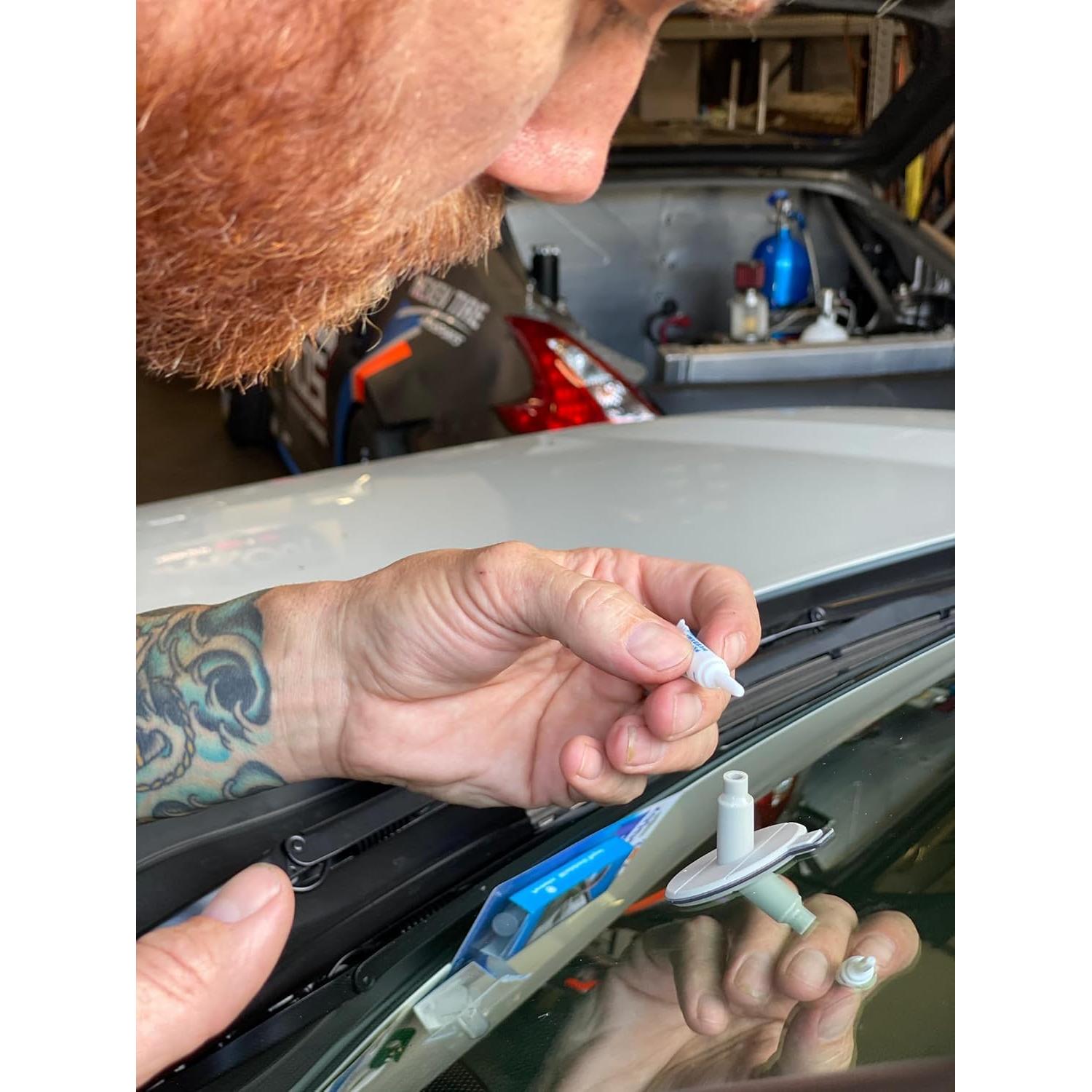 Kit de Reparación de Parabrisas Permatex 16067, Jeringa 0.71 g