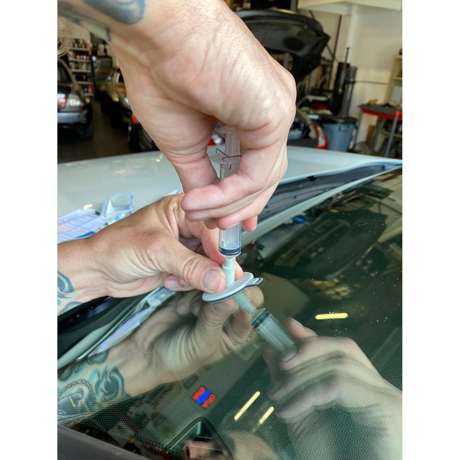 Kit de Reparación de Parabrisas Permatex 16067, Jeringa 0.71 g