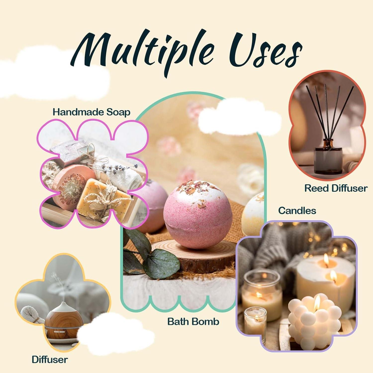 Juego de 6 Aceites Esenciales WUSEONY para Aromaterapia