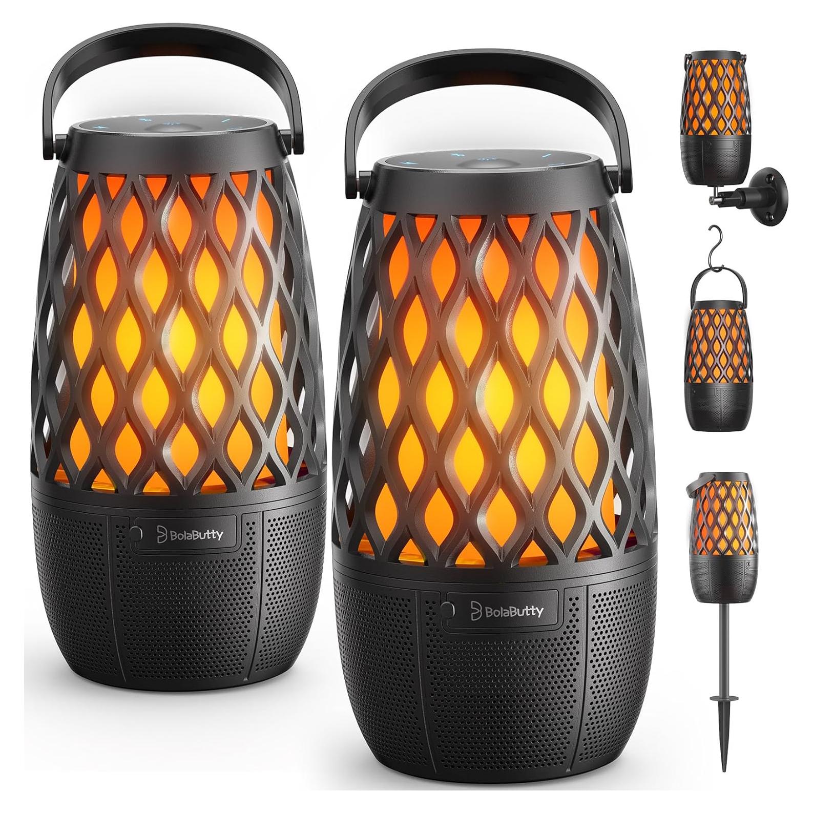 Altavoz Bluetooth BolaButty TORCH LIGHT IPX5 20h 360° LED