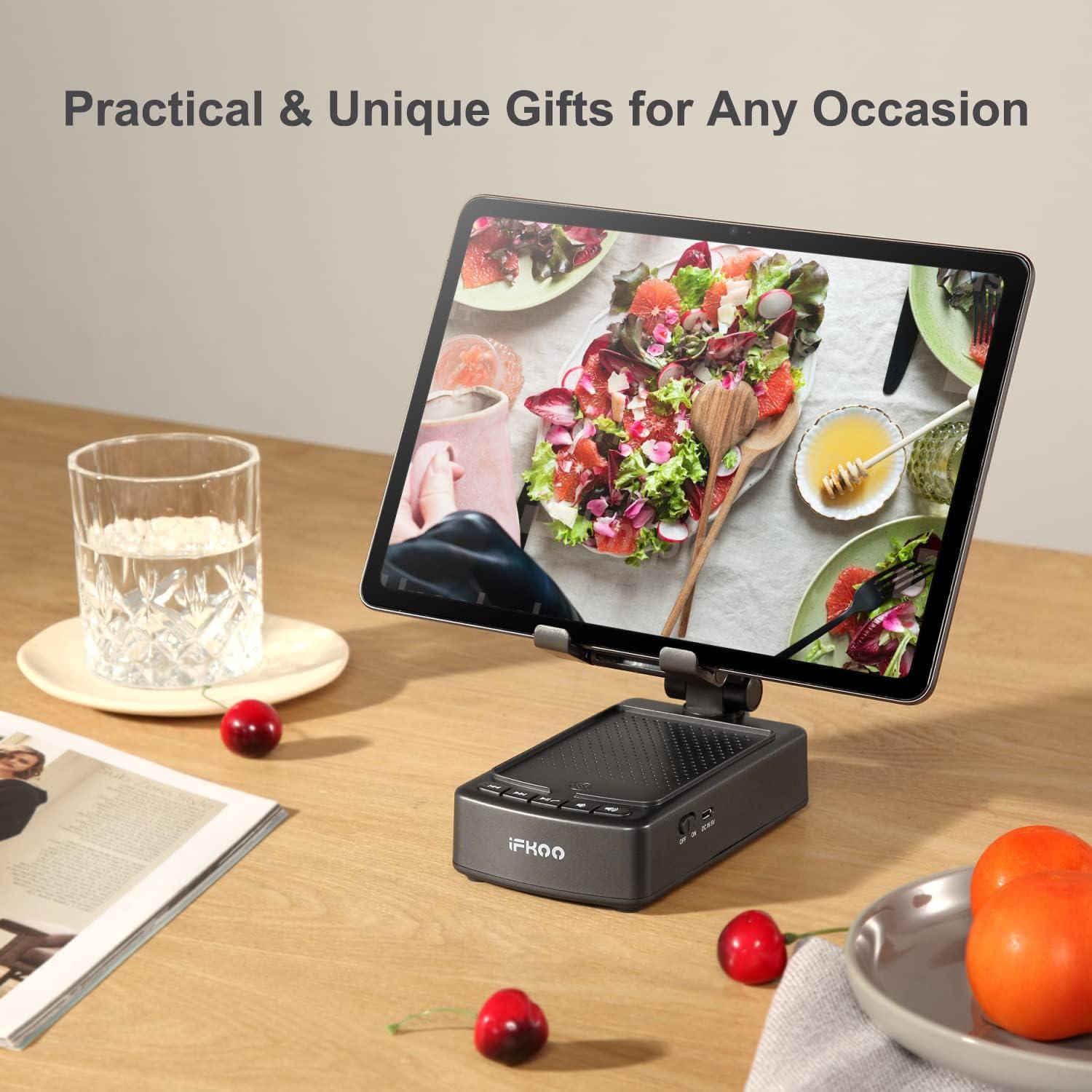 Soporte para Teléfono con Altavoz Bluetooth iFkoo F28