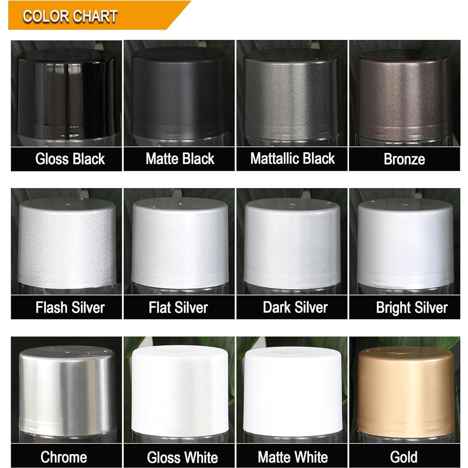 Kit de Reparación de Rayones en Ruedas EASTUP 0.3L Plata Mate