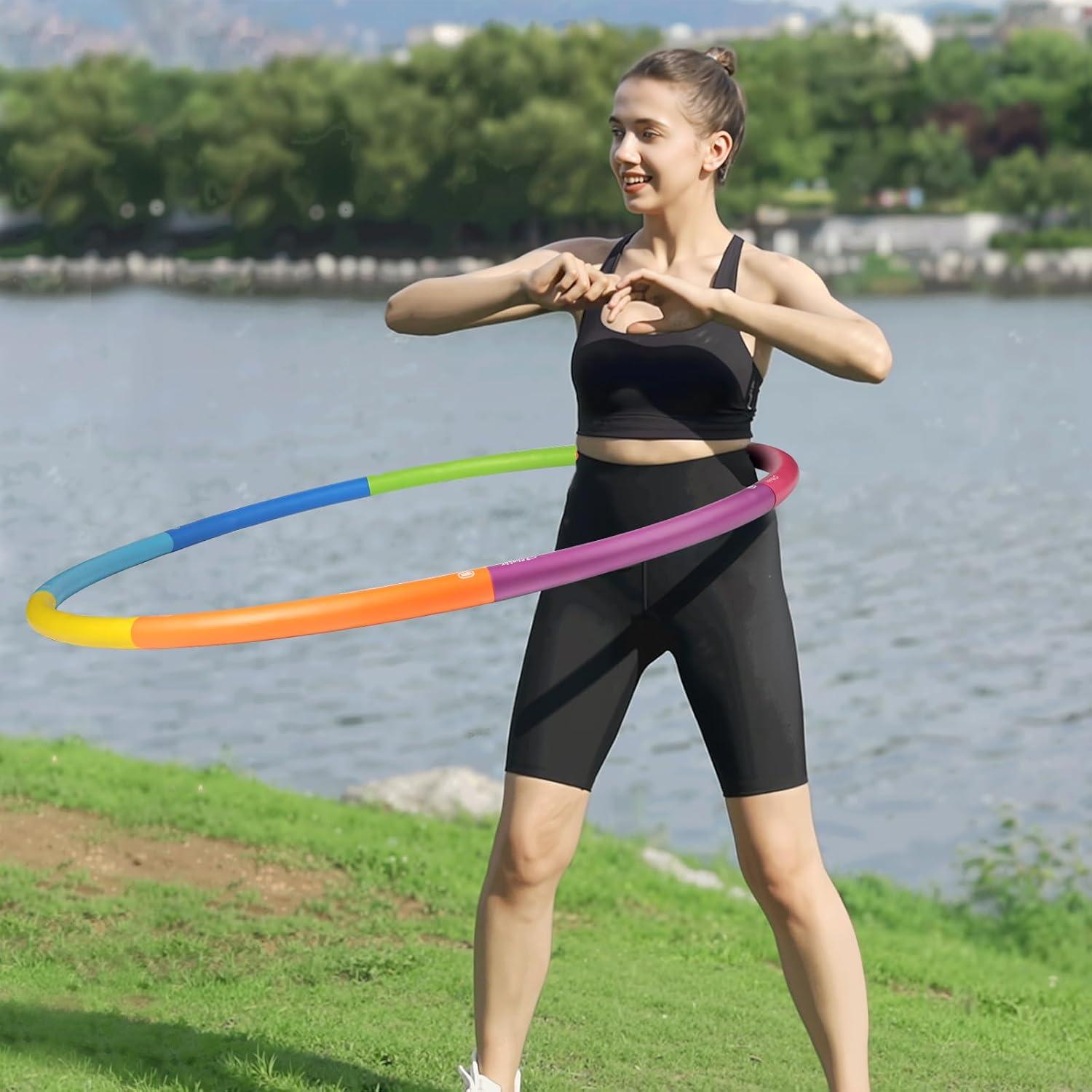 Aro de Ejercicio Phobby HOOP V2 1.27kg Ajustable con Cuerda