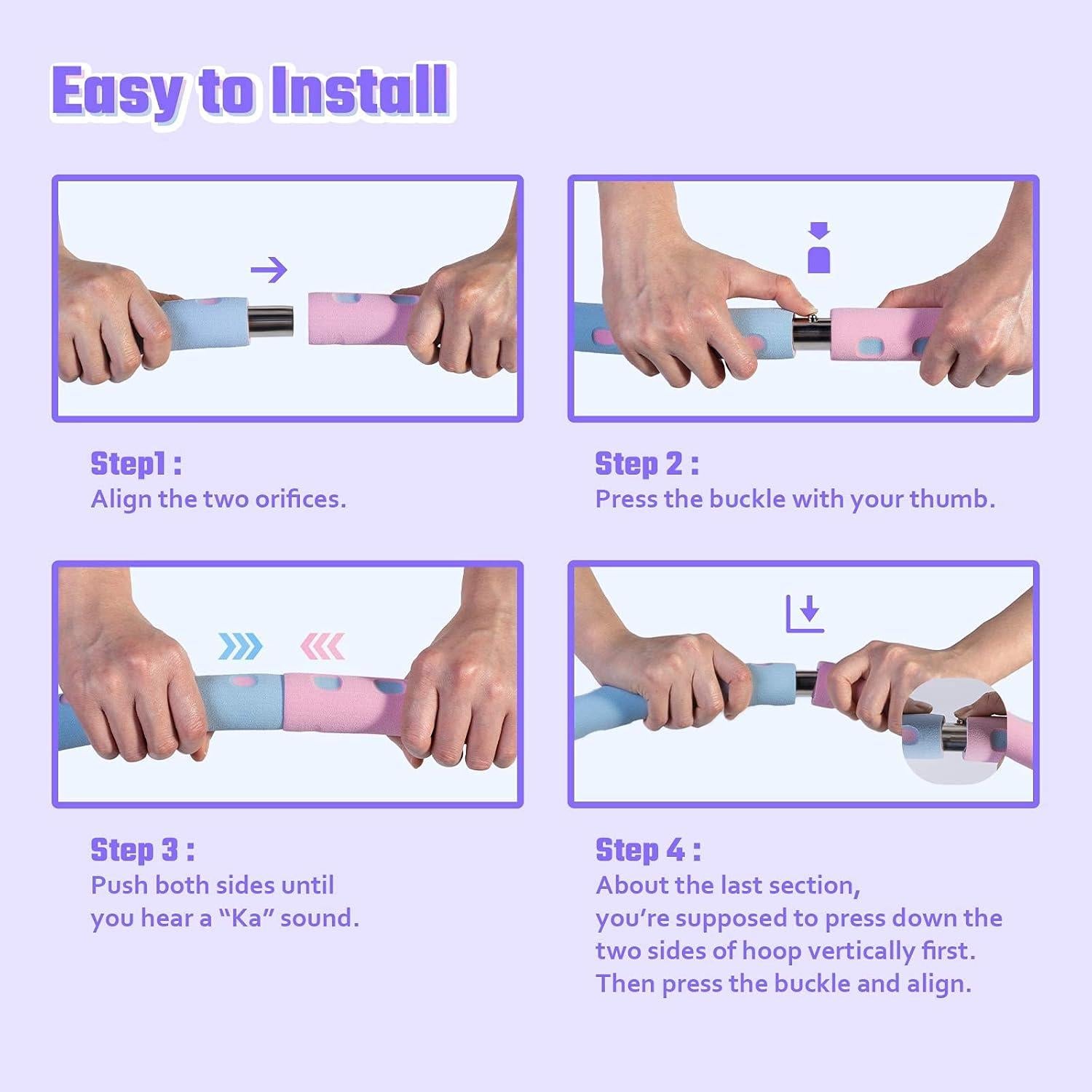 Anillo de Ejercicio Ajustable SEANCHEER 0.91-2.27kg 89cm