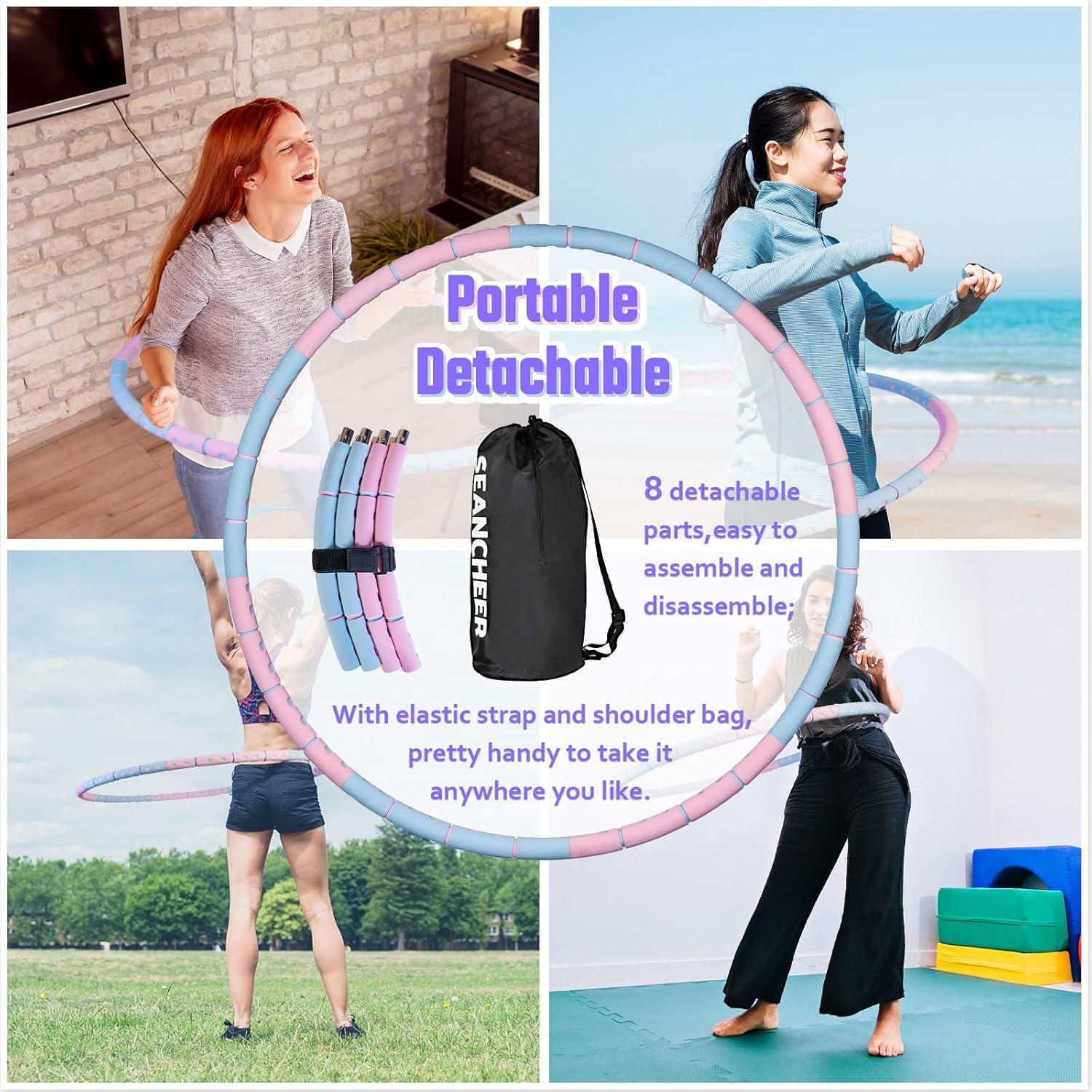 Anillo de Ejercicio Ajustable SEANCHEER 0.91-2.27kg 89cm