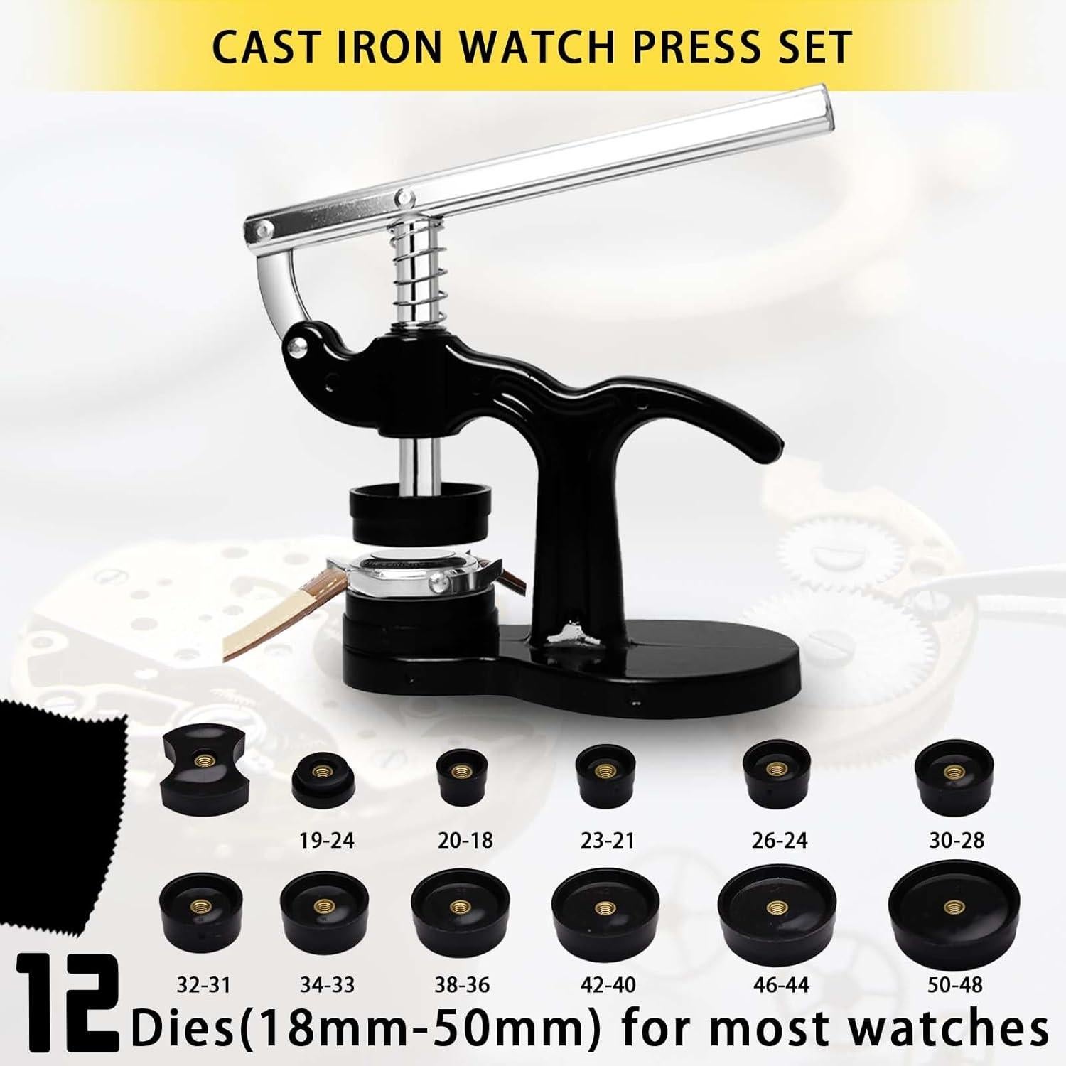 Kit de Herramientas de Reparación de Reloj GLDCAPA 142 Piezas