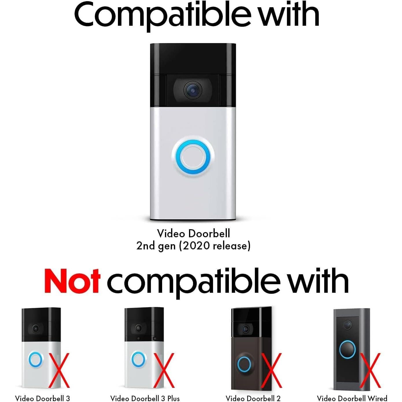 Cargador Solar dosili para Ring Timbre Video 2da Gen 4W