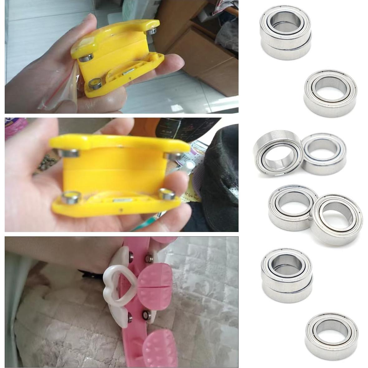 Paquete de 10 Rodamientos Silenciosos para Anillos de Hula