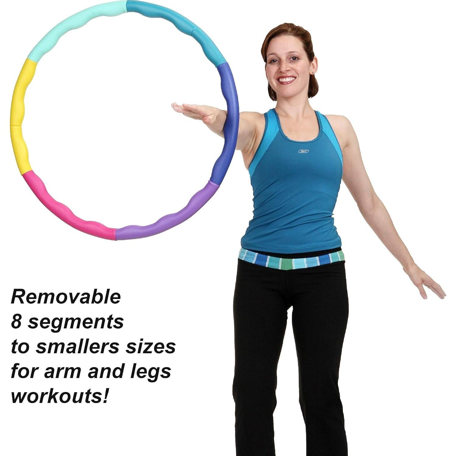 Hula Hoop con peso Aro Deportivo ACU Hoop 0.68 kg 90 cm