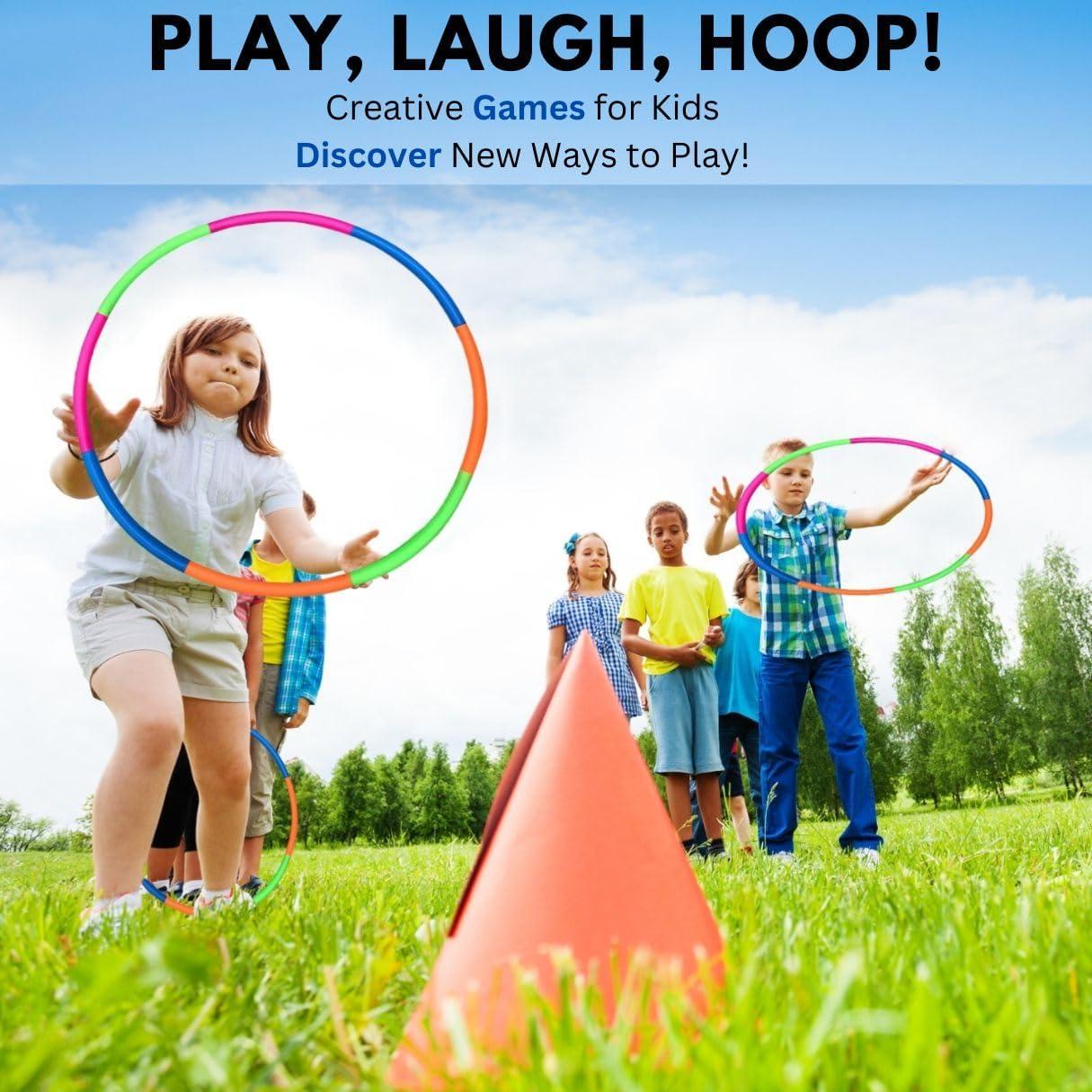 Paquete de 6 Aros de Hula Liberty Imports 81.28 cm Ajustables