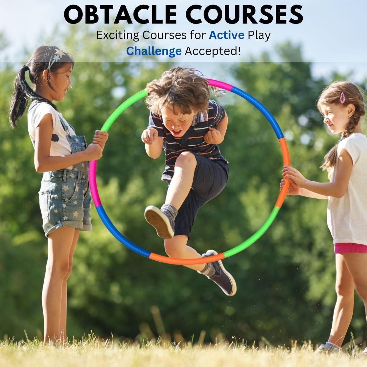 Paquete de 6 Aros de Hula Liberty Imports 81.28 cm Ajustables