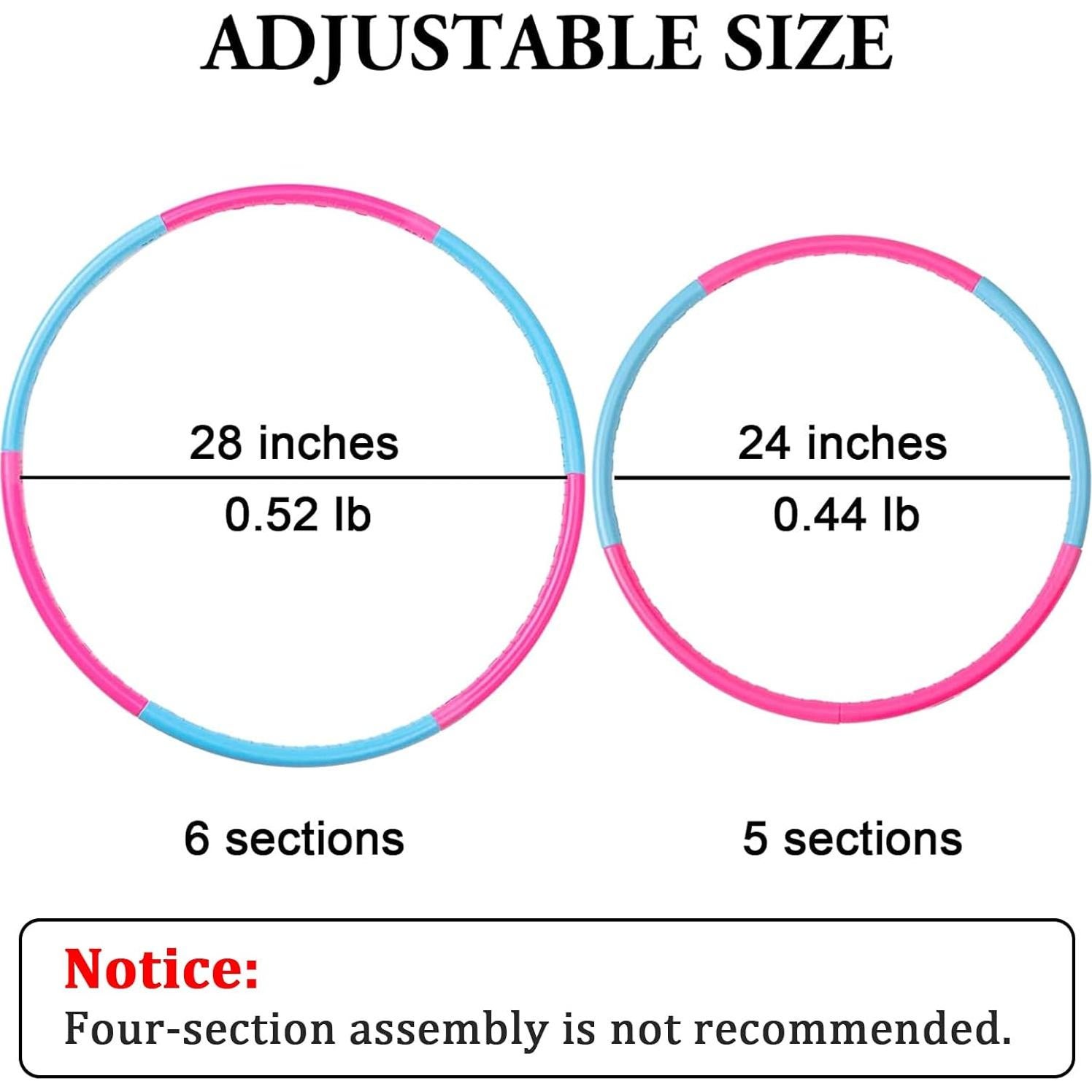 Aros de Ejercicio Liberry para Niños Ajustables 61-71 cm