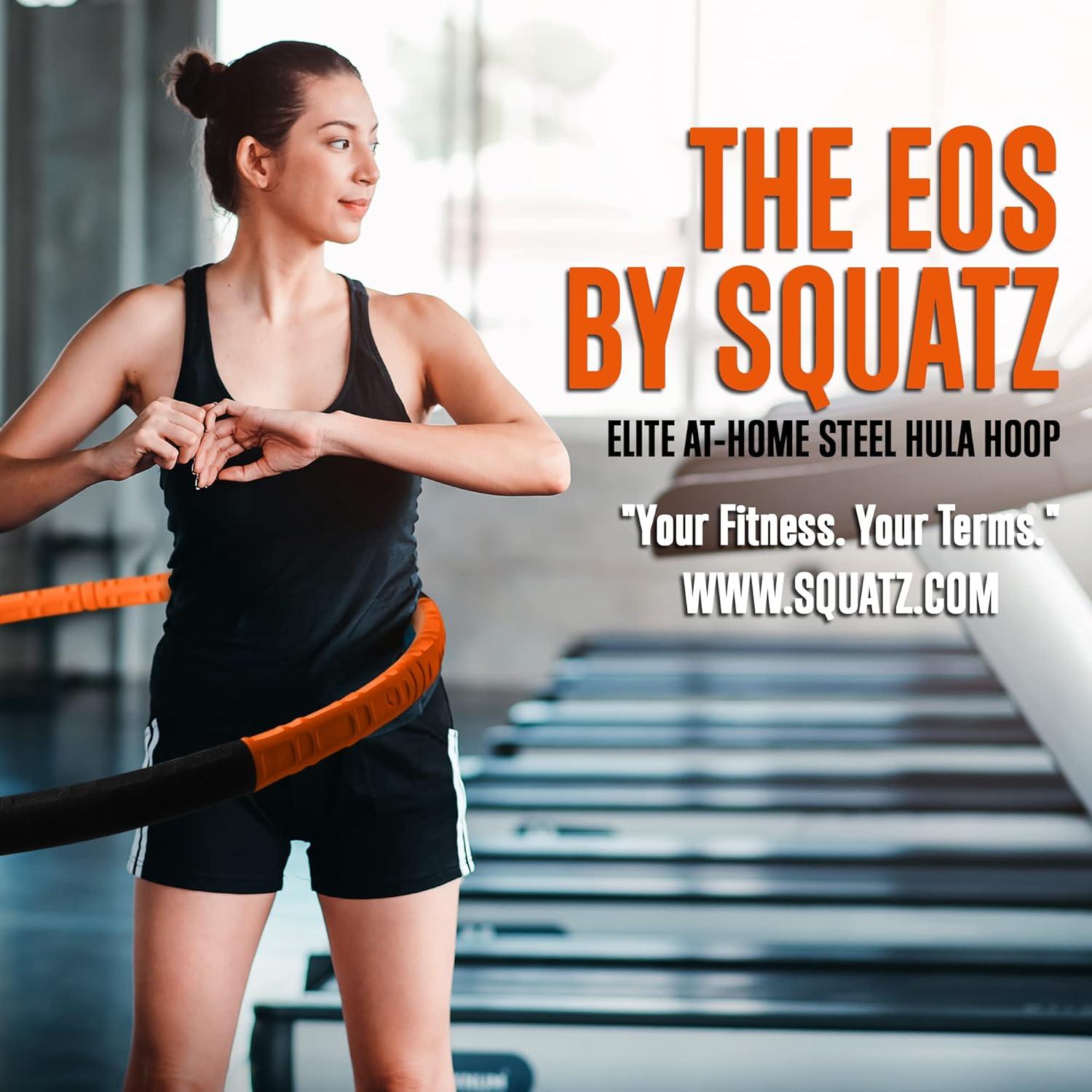 Aro Hula Ponderado SQUATZ 0.91 kg Ajustable y Desmontable