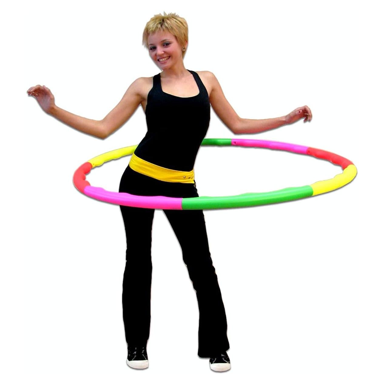 Aro de Ejercicio Ponderado Sports Hoop 0.8kg 103cm Neon