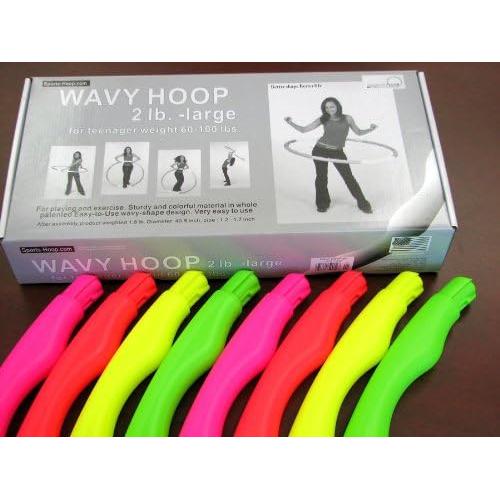 Aro de Ejercicio Ponderado Sports Hoop 0.8kg 103cm Neon