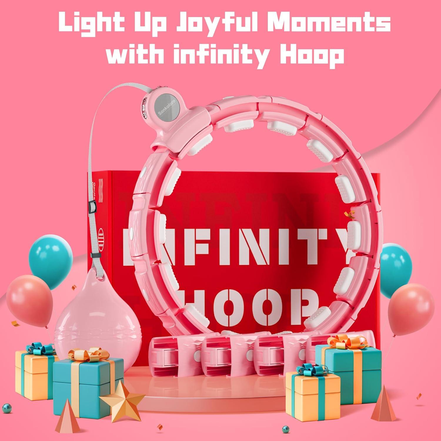 Aro de Entrenamiento LED Sonkoloro con Peso y Masaje