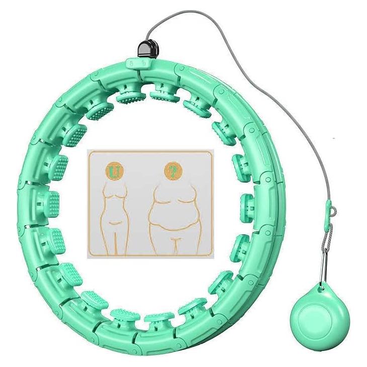 Aro Hula Ponderado Inteligente Genérico 24 Nudos Ajustable