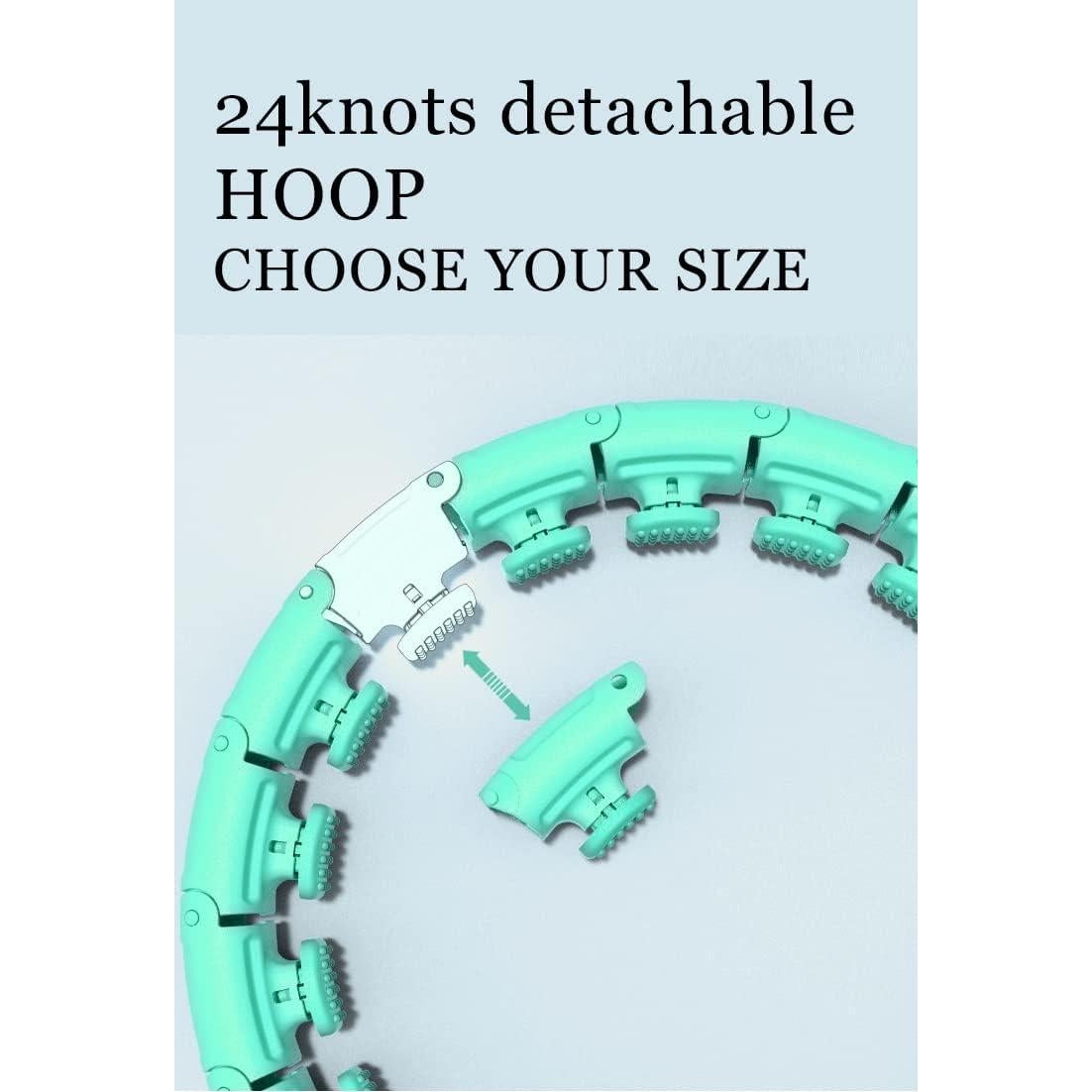 Aro Hula Ponderado Inteligente Genérico 24 Nudos Ajustable