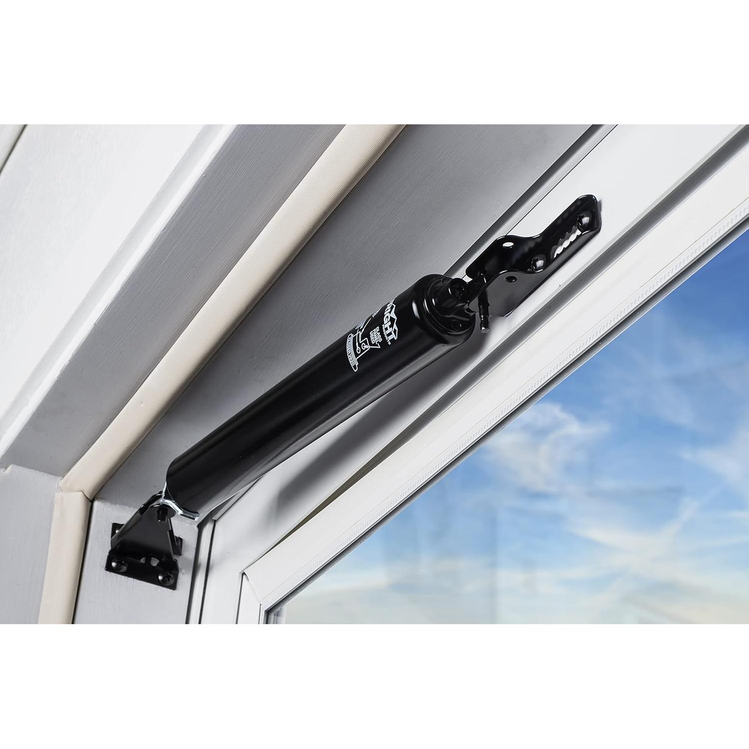 Cerradura Neumática Wright Products V820BL para Puertas - Ajustable, Cierre Suave, Negro