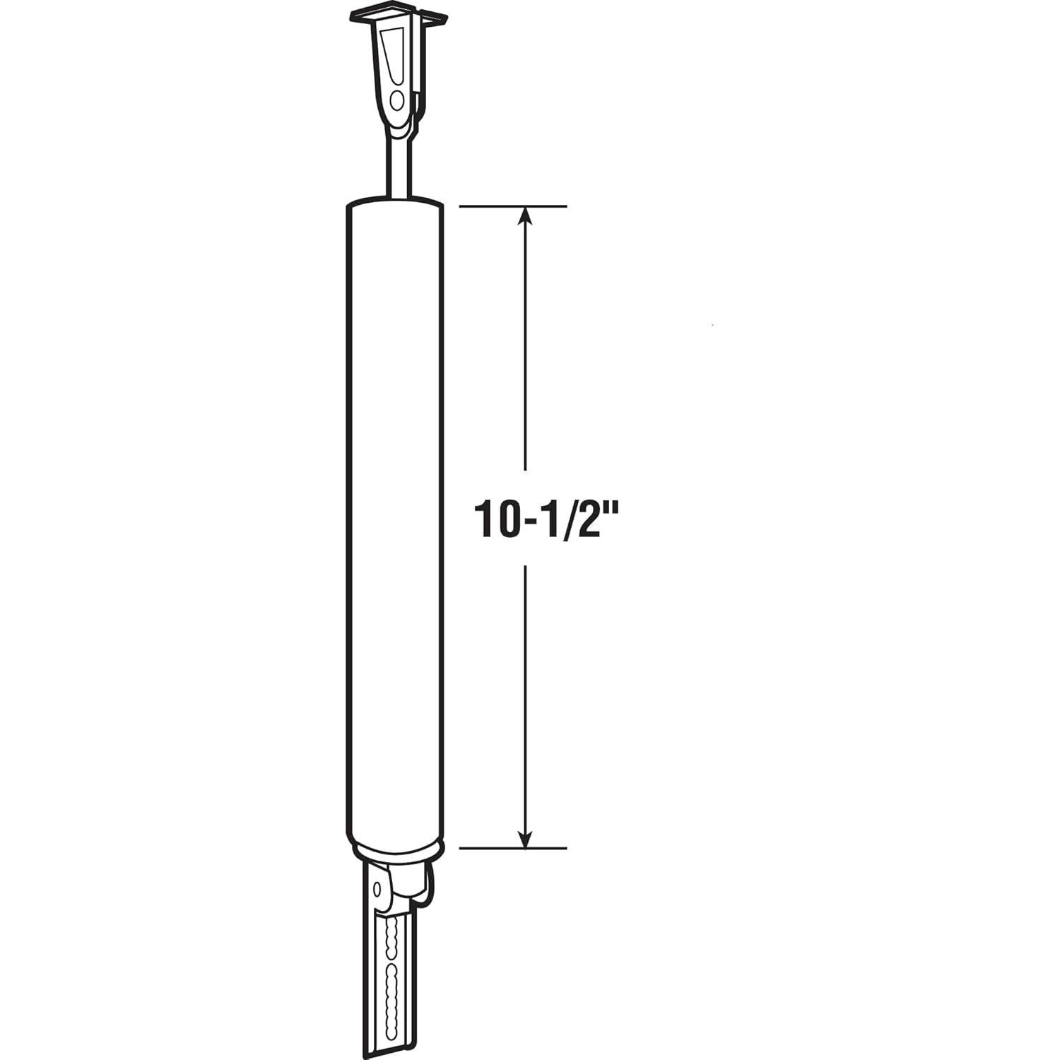 Cierre de Puerta de Pantalla Neumático Prime-Line K 5073 Negro