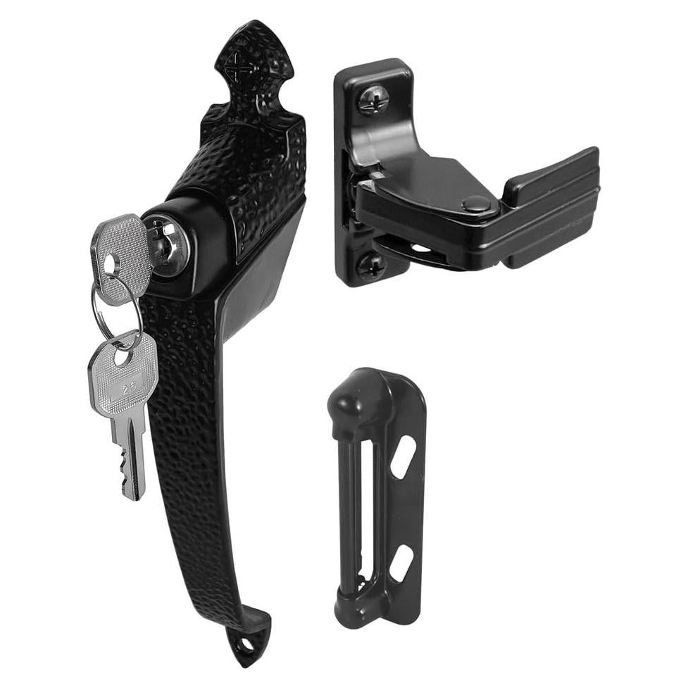 Cerradura de Botón Colonial Prime-Line K 5080 Negra 4.4 cm