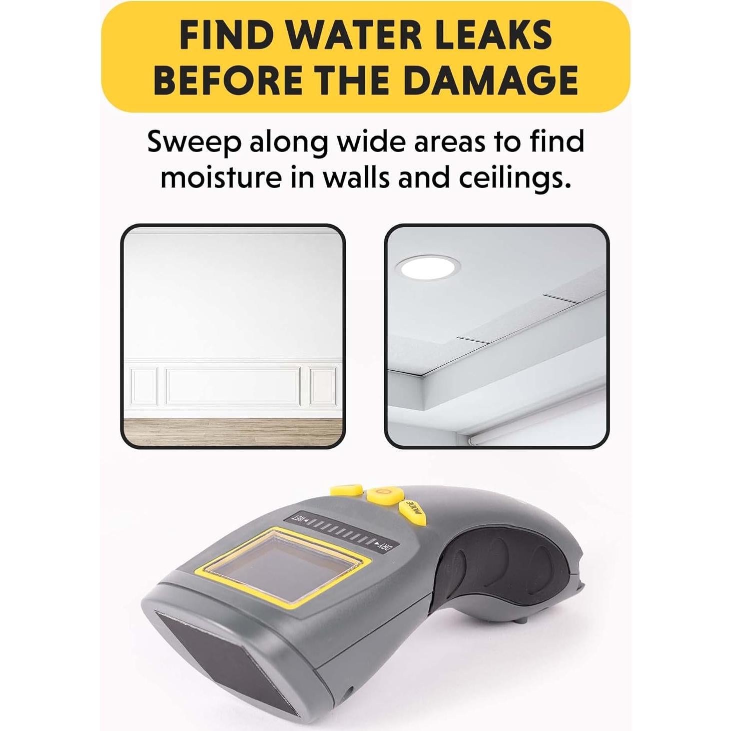 Medidor de Humedad LCD General Tools MM8 - No Invasivo