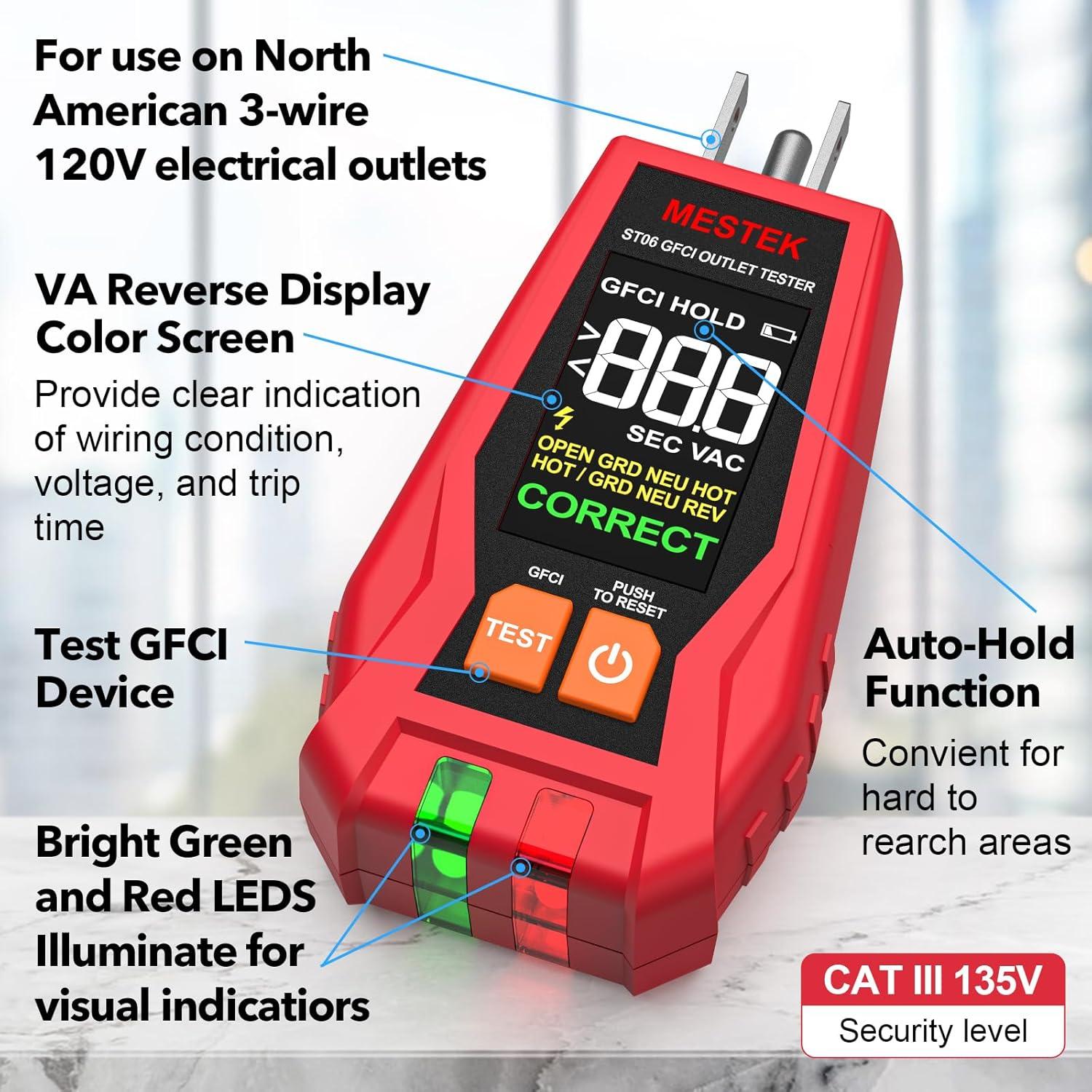Kit de Herramientas Eléctricas MESTEK para Inspectores de Hogar