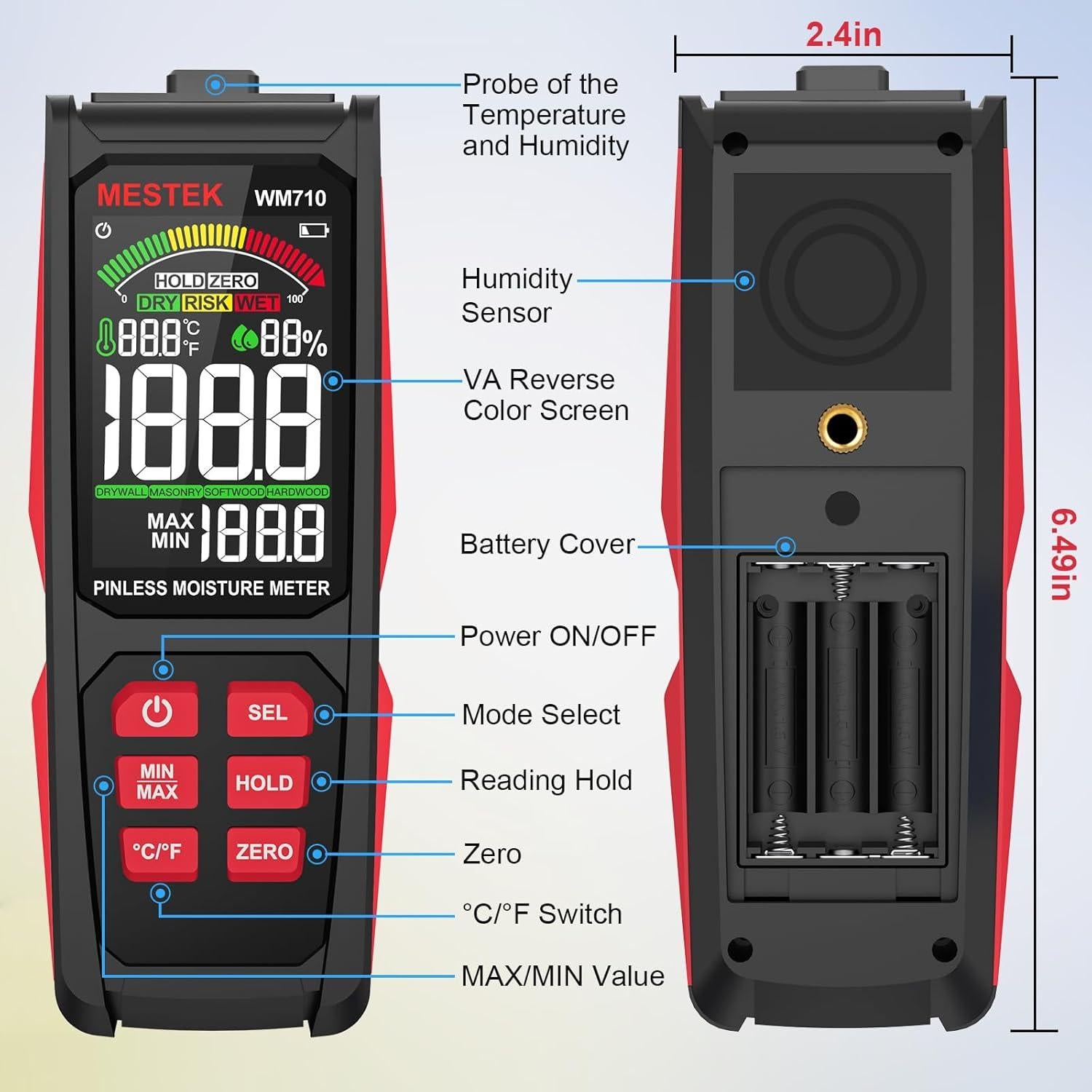 Kit de Herramientas Eléctricas MESTEK para Inspectores de Hogar