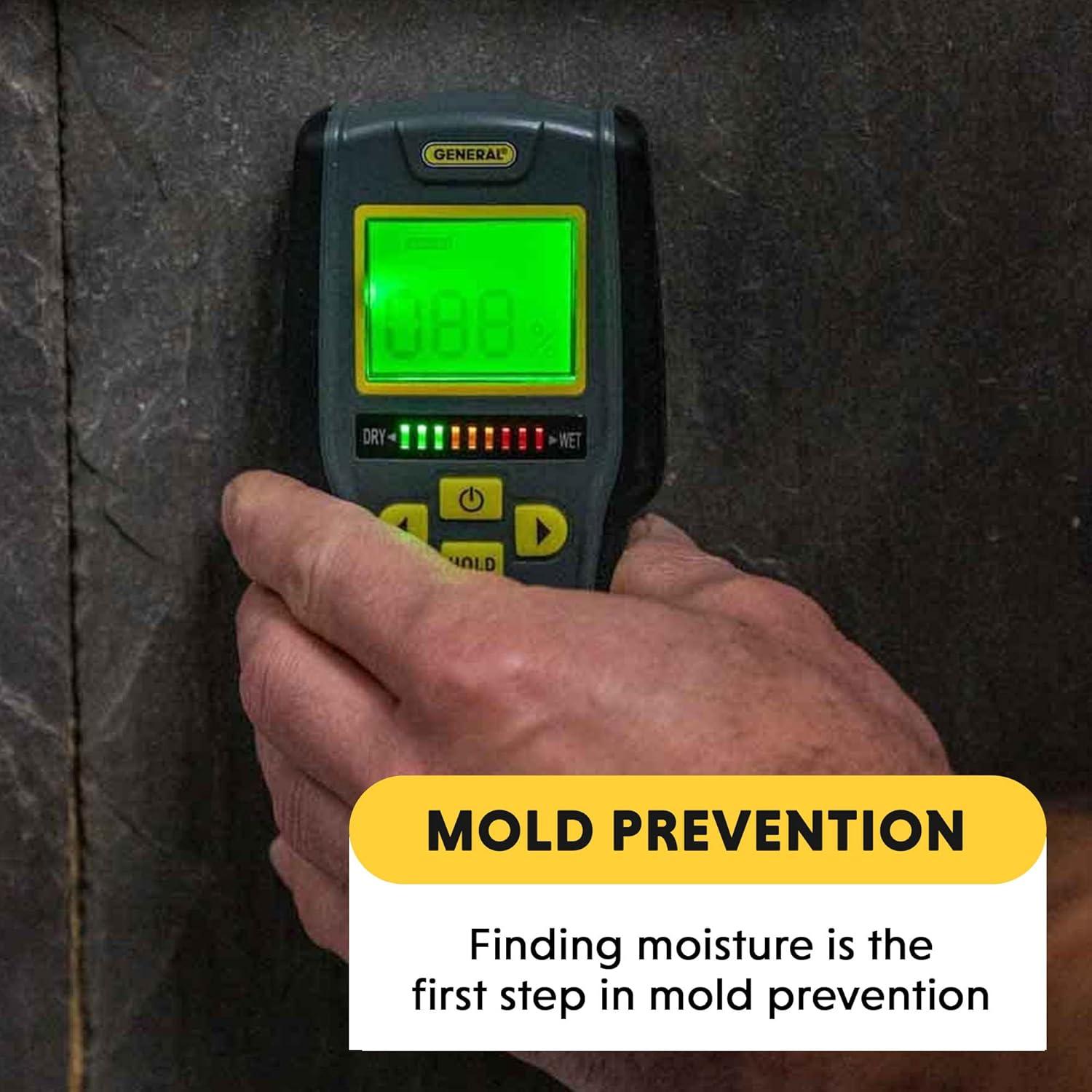 Medidor de Humedad Digital General Tools MMD7NP - Sin Puntos