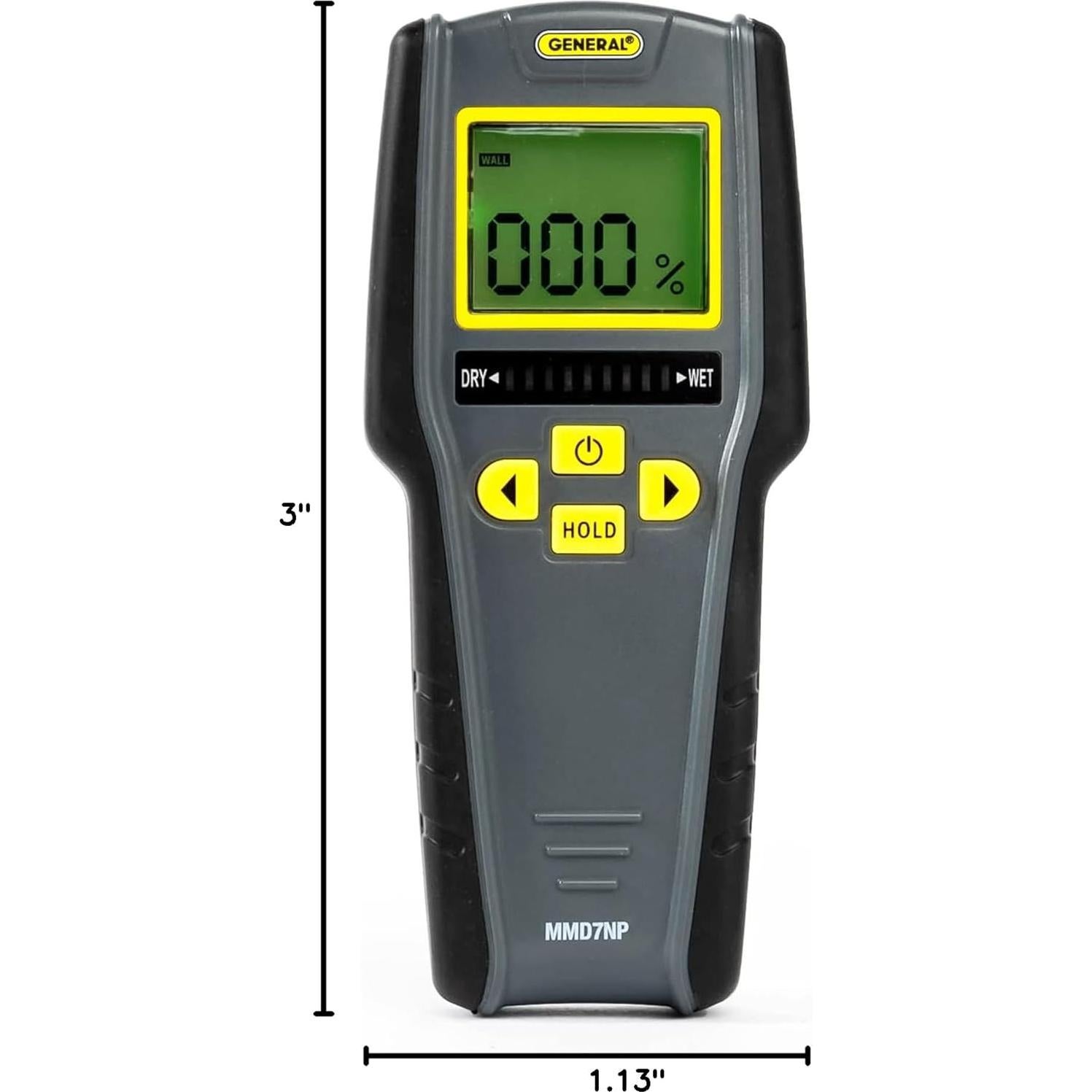 Medidor de Humedad Digital General Tools MMD7NP - Sin Puntos