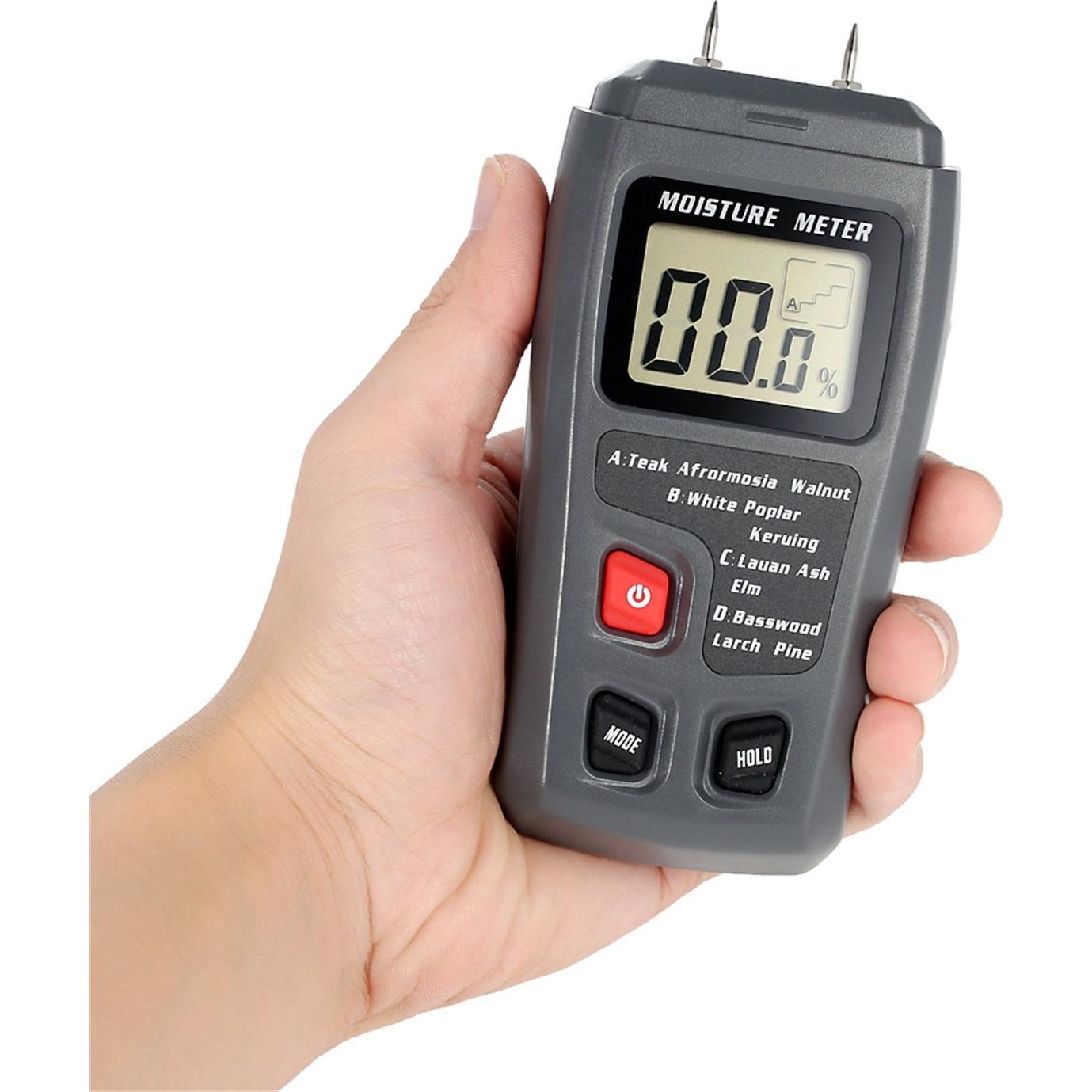 Medidor Digital de Humedad de Madera Bside EMT01 0-99.9%