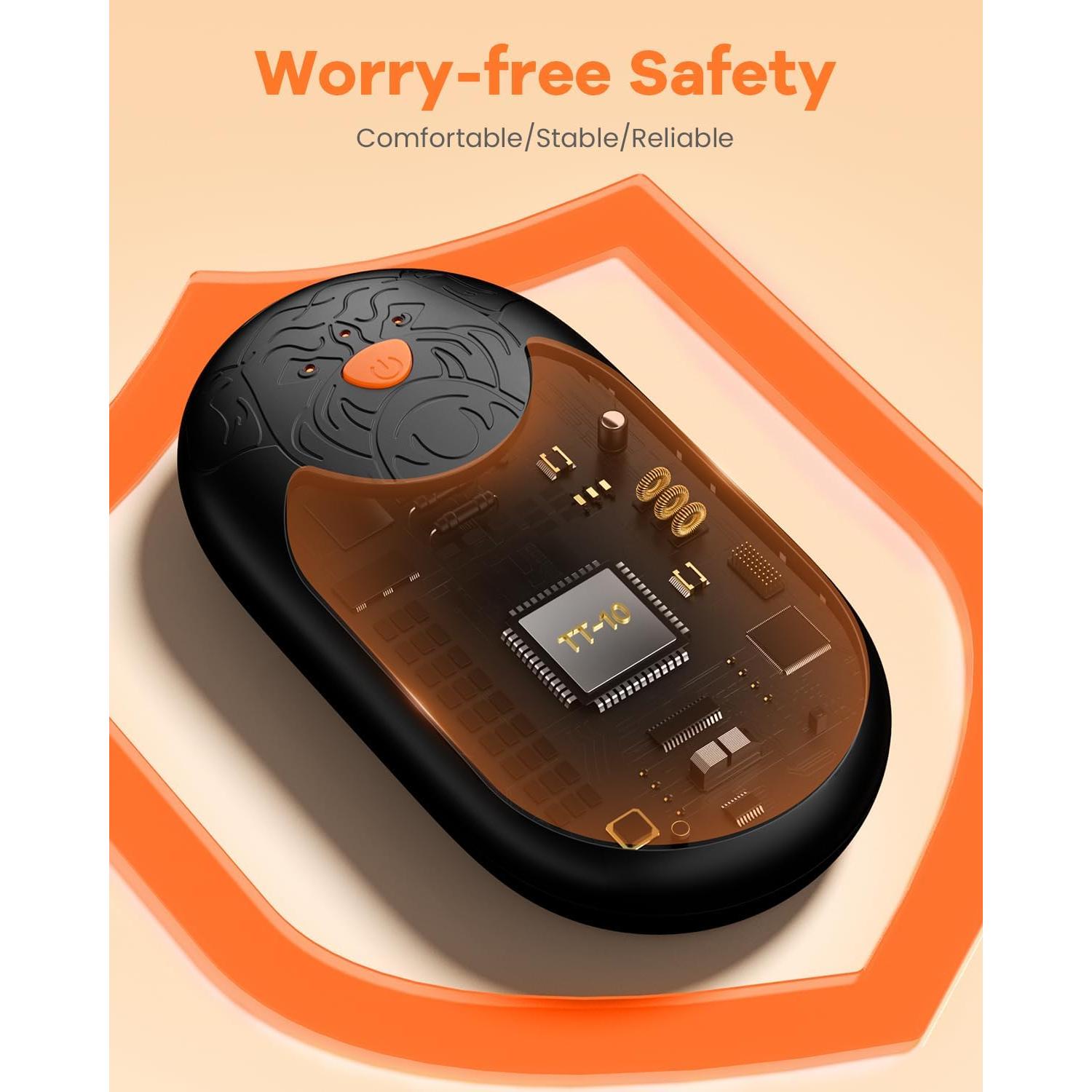 Calentadores de Manos Recargables AJVV TT-10 8000mAh 2 Piezas