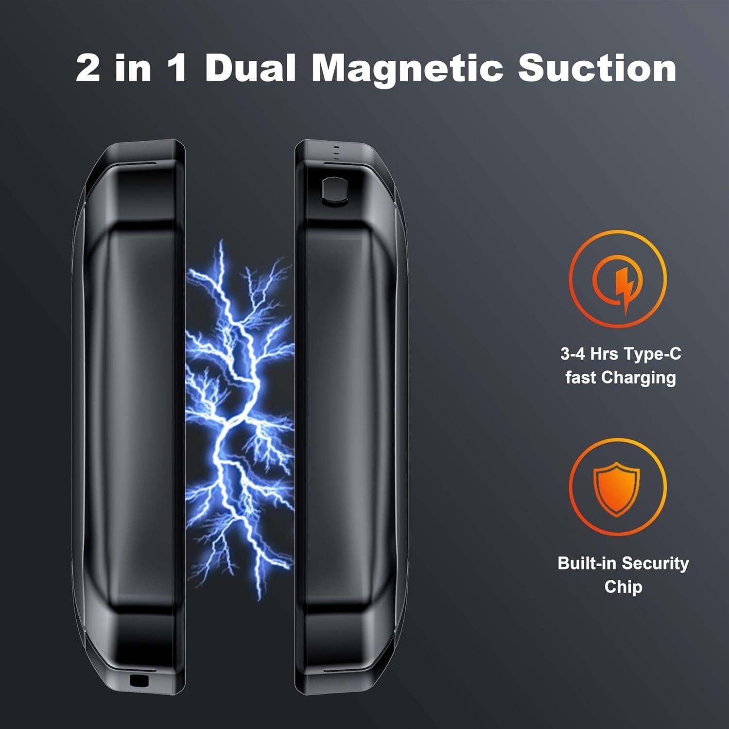 Calentador de Manos Recargable KOMPMP BD-01 2 en 1 USB