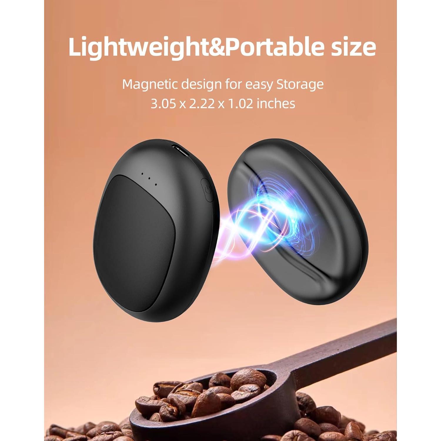 Calentador de Manos Recargable FrSara FSR-Q26 Negro 4000mAh