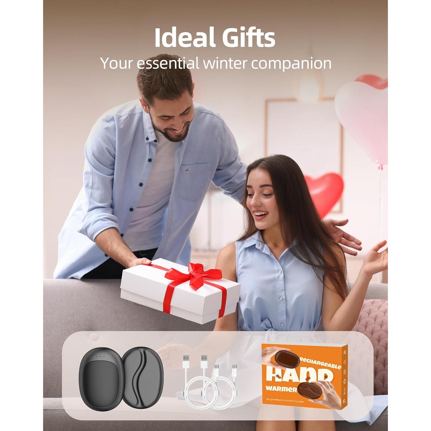 Calentador de Manos Recargable FrSara FSR-Q26 Negro 4000mAh