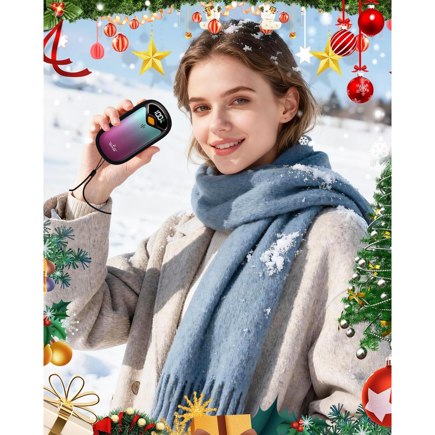 Calentadores de Manos Recargables BEYYON B PG02 - 2 Unidades USB