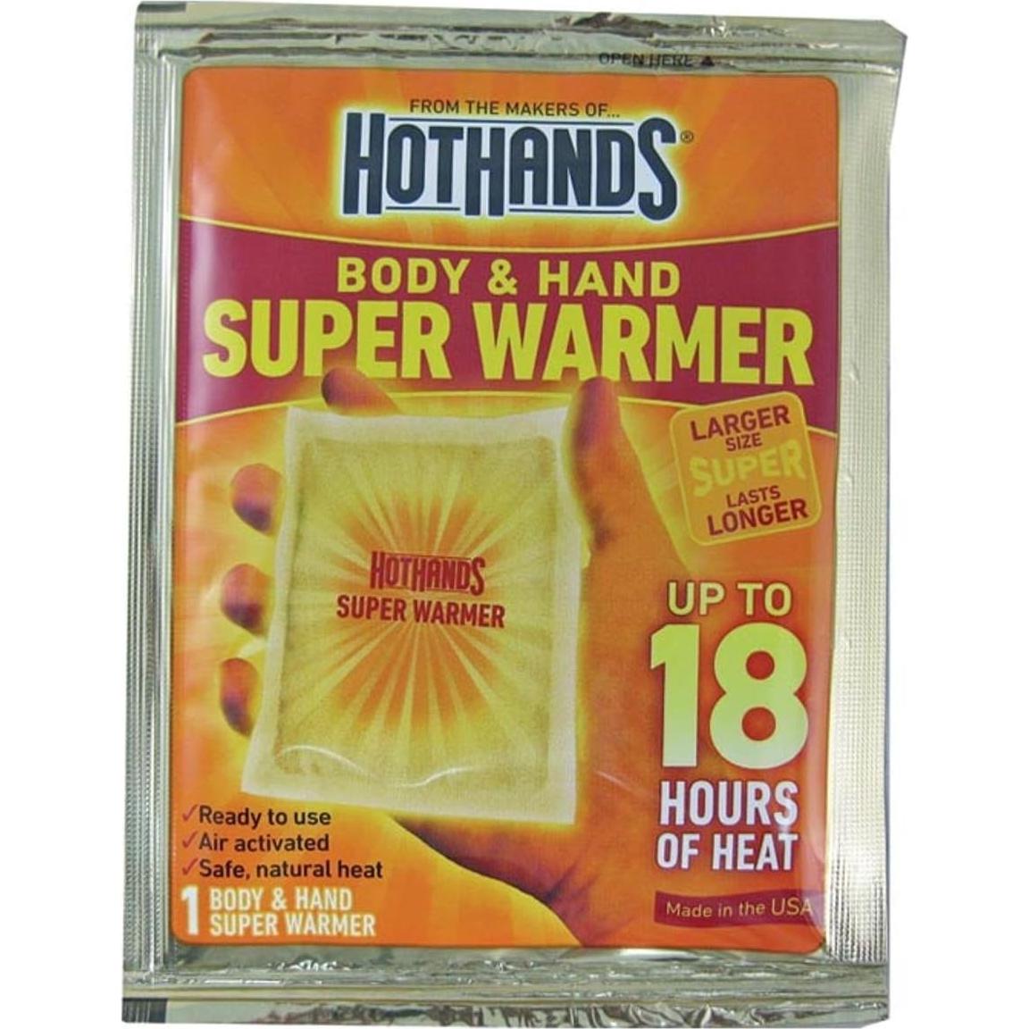 HotHands Super Warmer Larger Size Heat Pack
