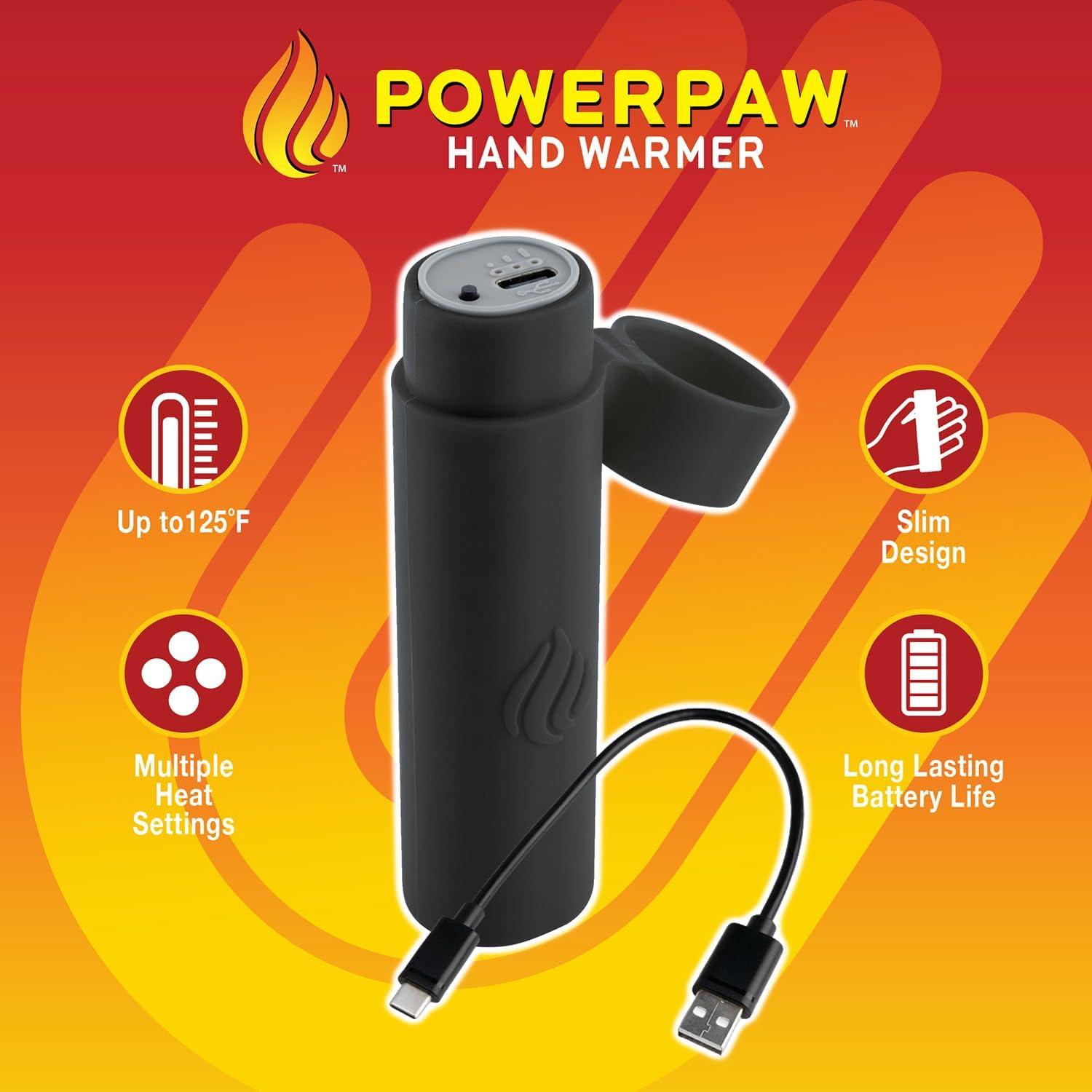 Calentador de Manos Recargable POWERPAW 5000mAh 3 Niveles