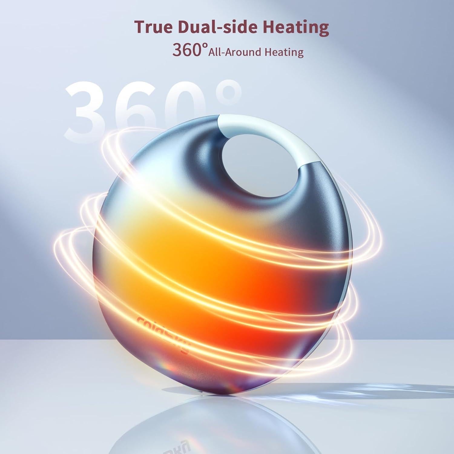 Calentador de Manos Eléctrico coldSky YL129 4000mAh Azul