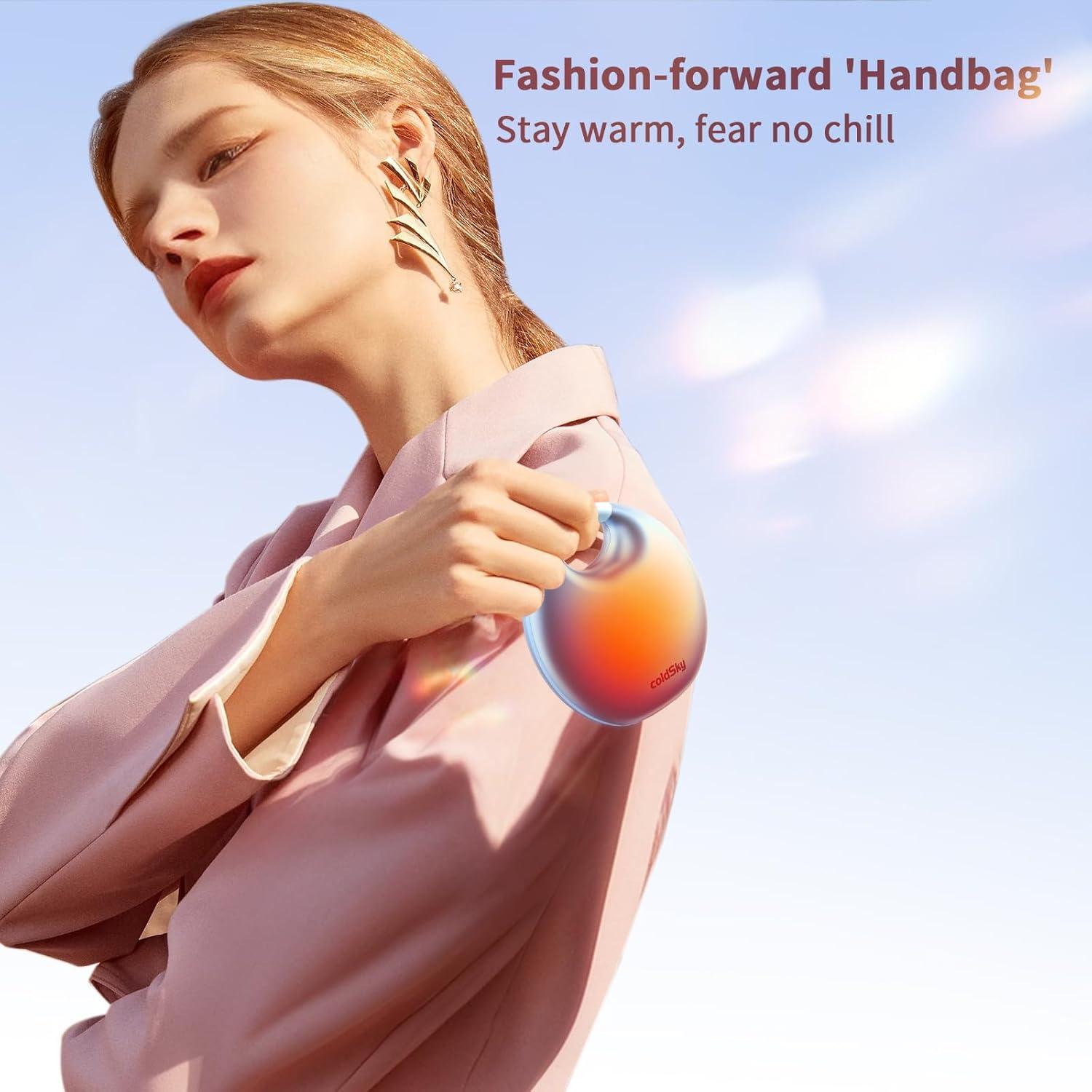 Calentador de Manos Eléctrico coldSky YL129 4000mAh Azul