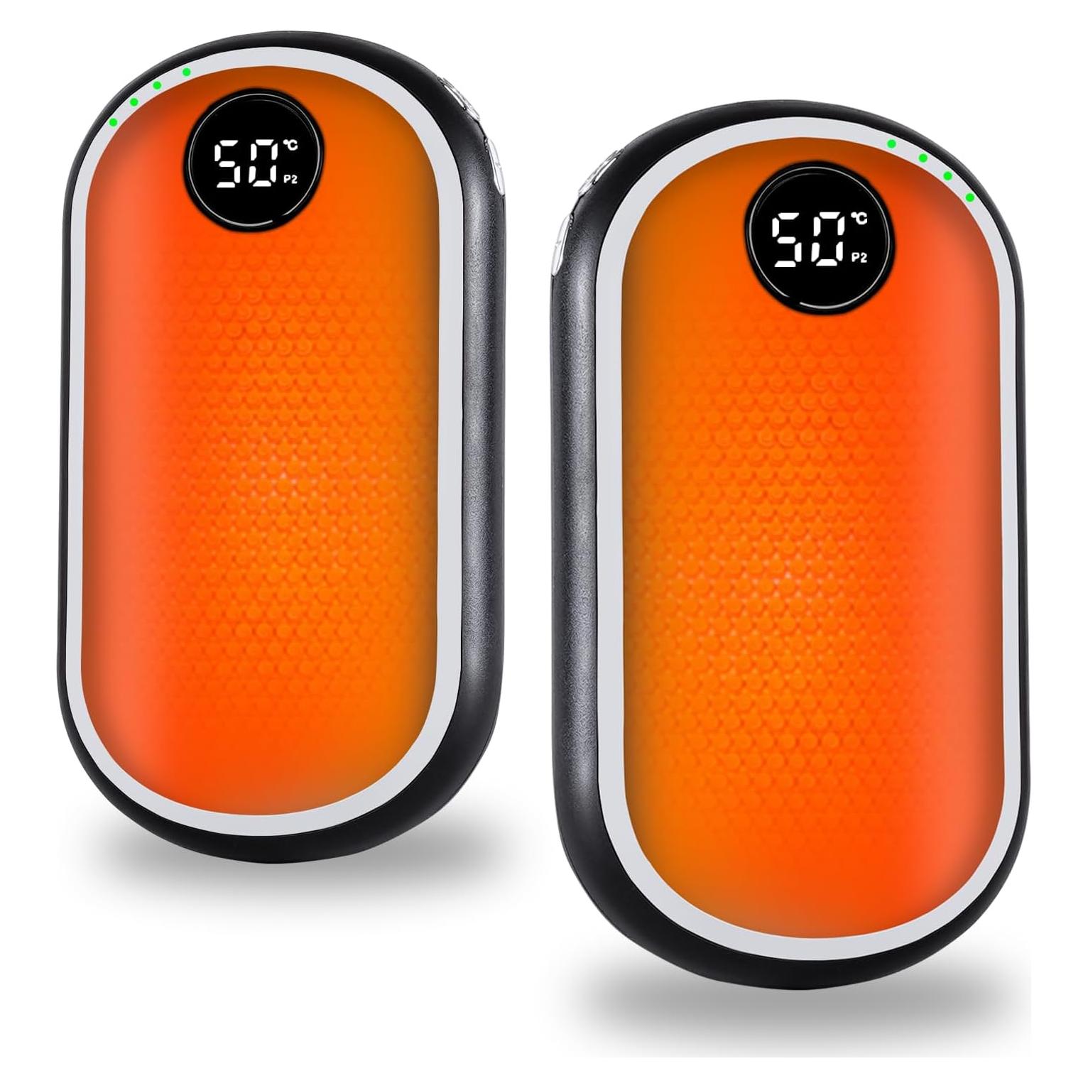 Calentador de Manos Recargable IvyWorkshop 10000mAh Negro