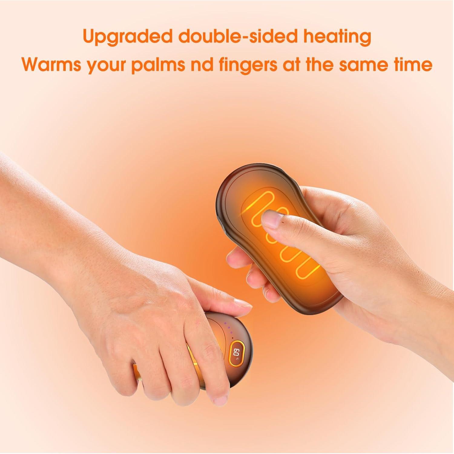 Calentadores de Manos Eléctricos Macamolly HW-1, 2 Piezas 10000mAh